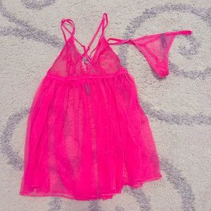 VS Pleated Babydoll Set